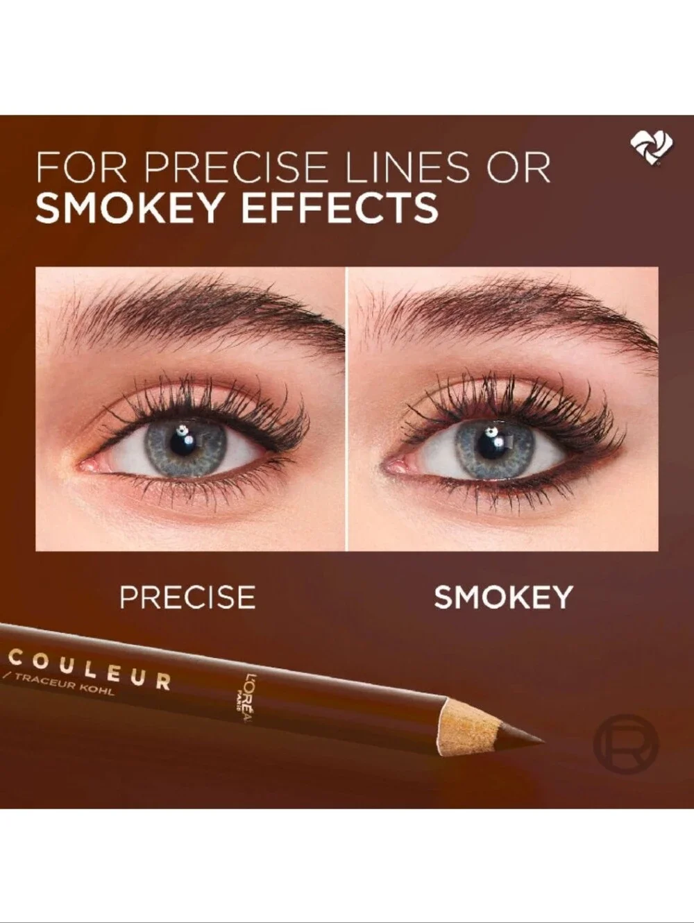 ⭐4/$15 Loreal Paris Haute Couleur Kohl Pencil Eyeliner Bronze Chiffon